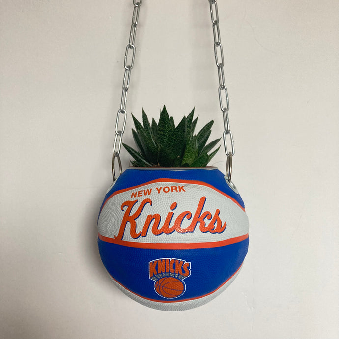 decoration-ballon-de-basket-transforme-en-pot-de-fleur-knicks