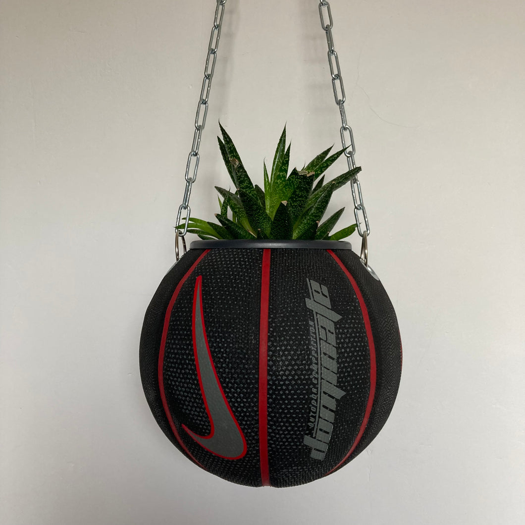 decoration-basketball-plante-vase-ballon-de-basket-nike-nba