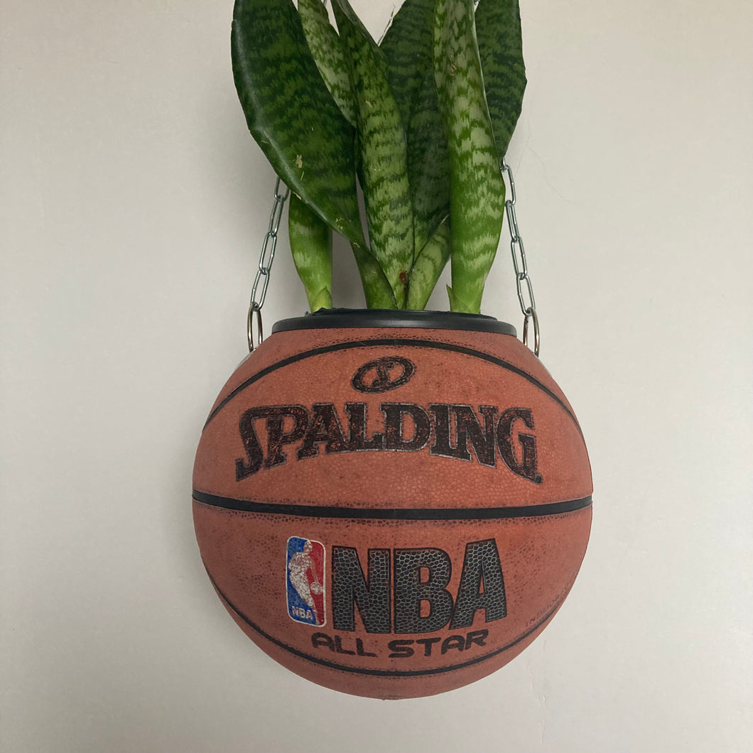 decoration-nba-basketball-planter-pot-de-fleurs-ballon-de-basket-plante