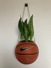 Charger l&#39;image dans la galerie, decoration-sneakers-nike-pot-de-fleurs-plante-ballon-de-basket-basketball-planter
