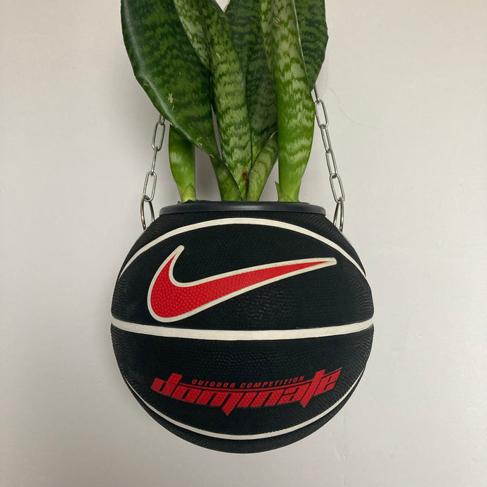 decoration-sneakers-pot-de-fleurs-plante-ballon-de-basket-nike-basketball-planter