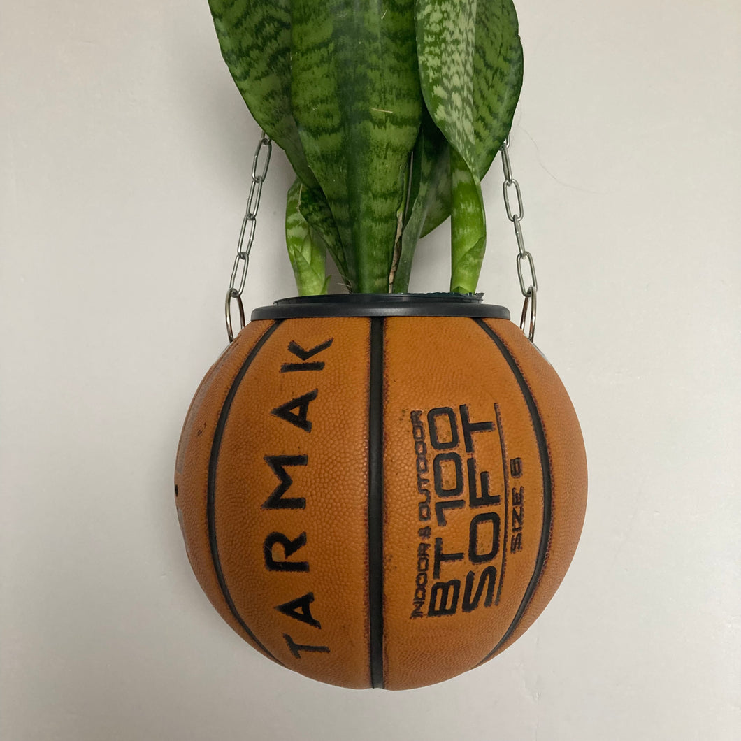 decoration-sneakers-pot-de-fleurs-plante-ballon-de-basket-tarmak-basketball-planter-