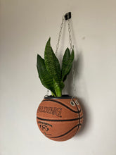 Charger l&#39;image dans la galerie,     idee-deco-chambre-basketball-planter-pot-de-fleurs-ballon-de-basket-spalding-plante
