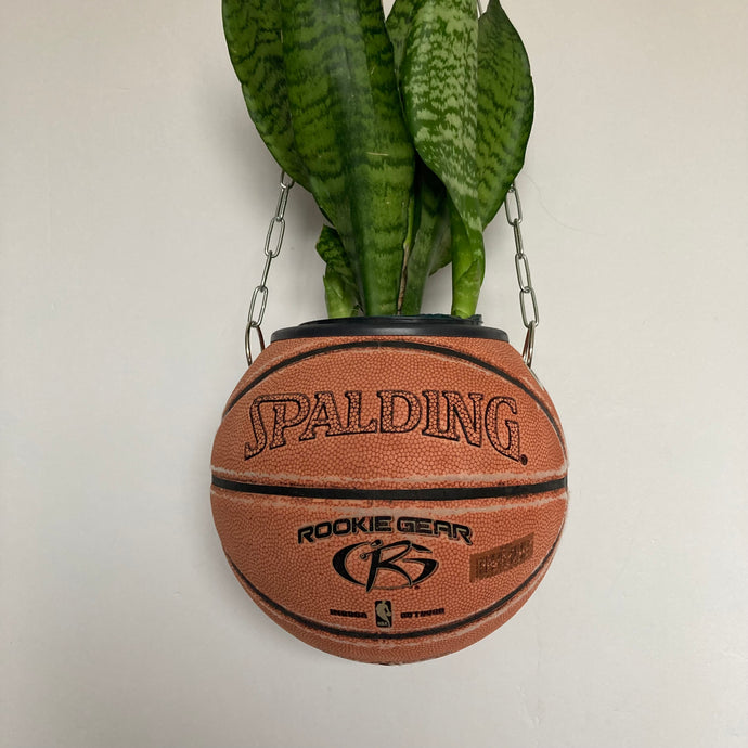     idee-deco-chambre-basketball-planter-pot-de-fleurs-ballon-de-basket-spalding-plante