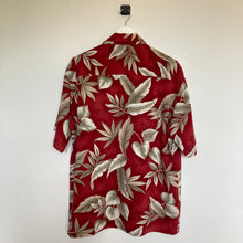 Charger l&#39;image dans la galerie, Chemise hawaienne vintage rouge (M)
