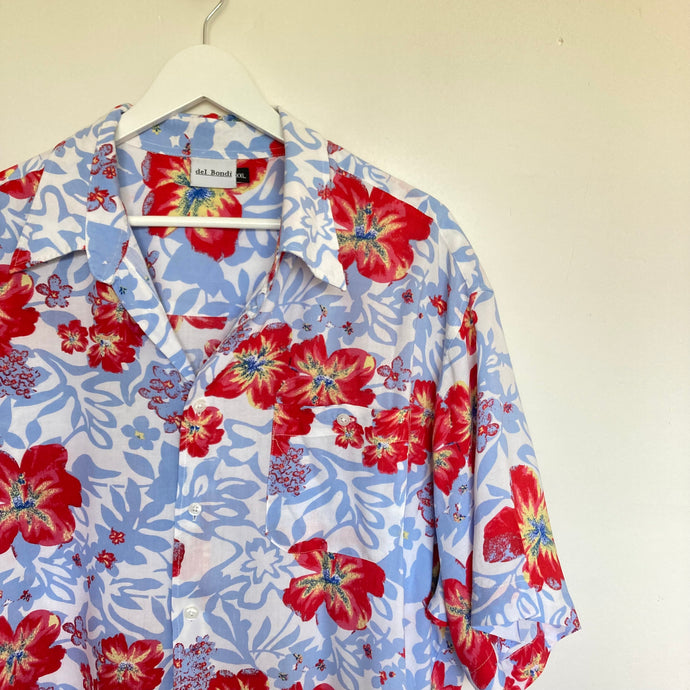 chemise hawaienne vintage à fleurs ou à motifs homme - magnum