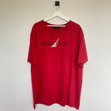 Charger l&#39;image dans la galerie, Tee-shirt vintage Nautica rouge (XL)
