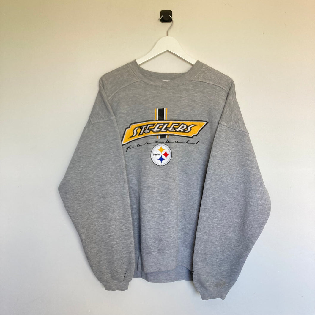 Sweatshirt vintage Starter Steelers NFL (L)