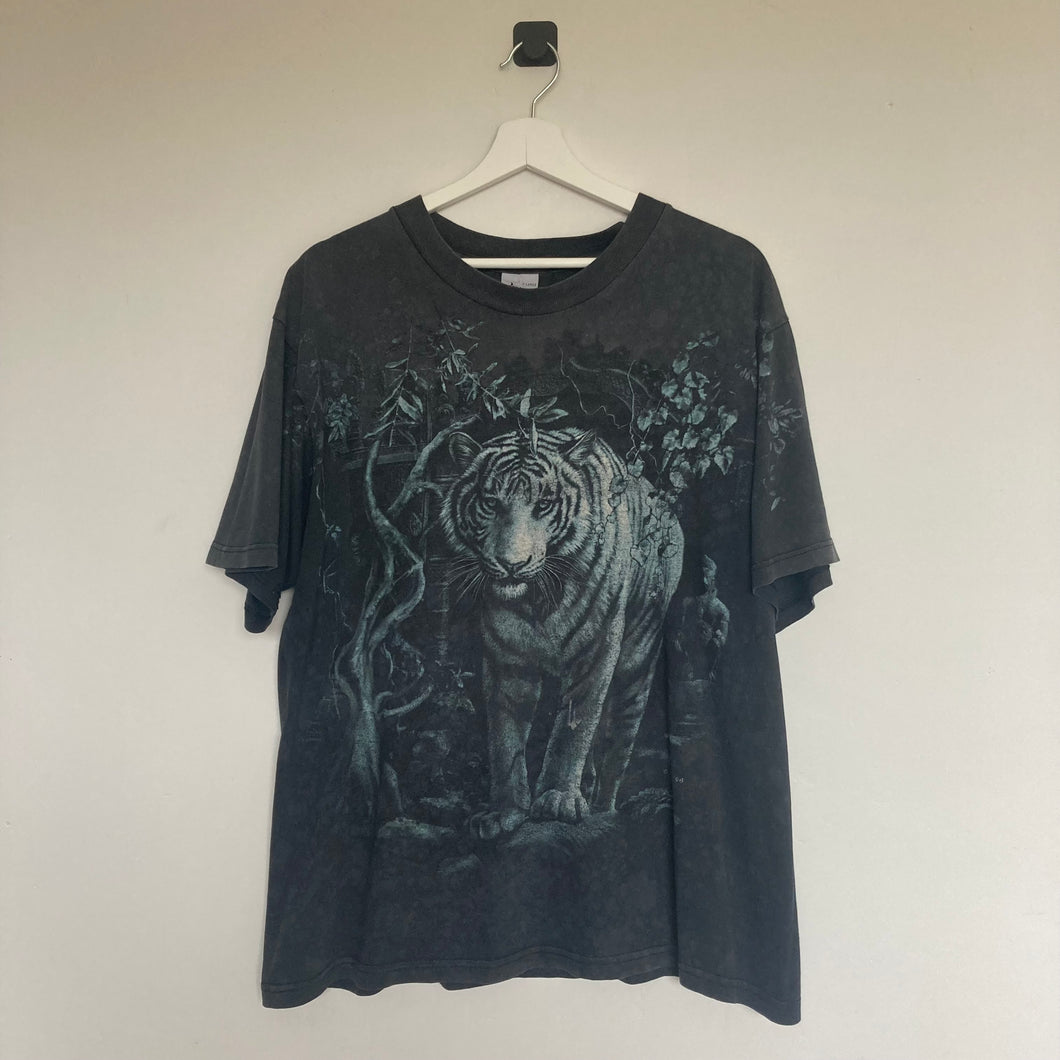 T-shirt vintage avec motif animal Made in USA 1996 (M)