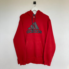 Charger l&#39;image dans la galerie, Sweat à capuche Adidas rouge (XL)
