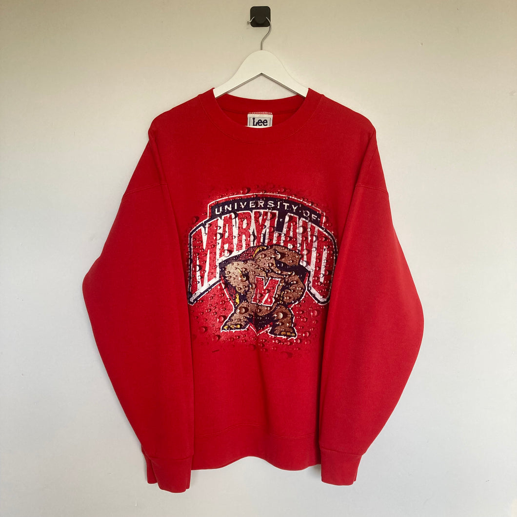 Sweat vintage university of Maryland Lee made in USA (L/XL)