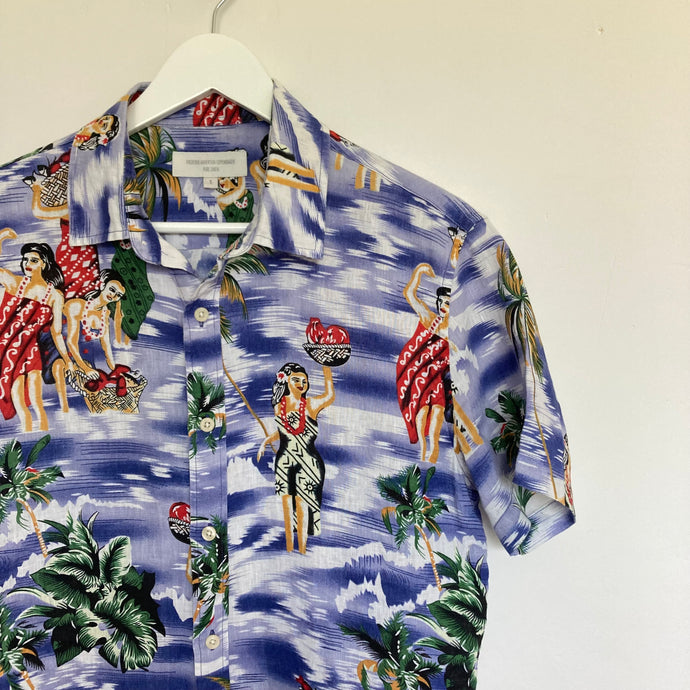 chemise hawaienne vintage à fleurs ou à motifs homme - magnum