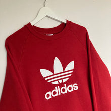 Charger l&#39;image dans la galerie, Sweat Adidas rouge et blanc (L)
