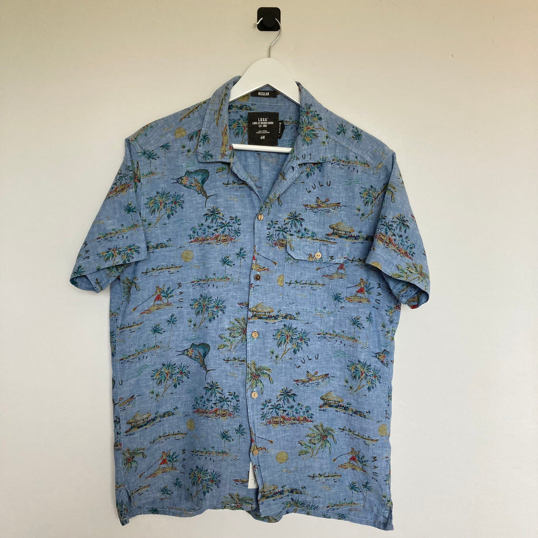 chemise hawaienne vintage à fleurs ou à motifs homme - magnum