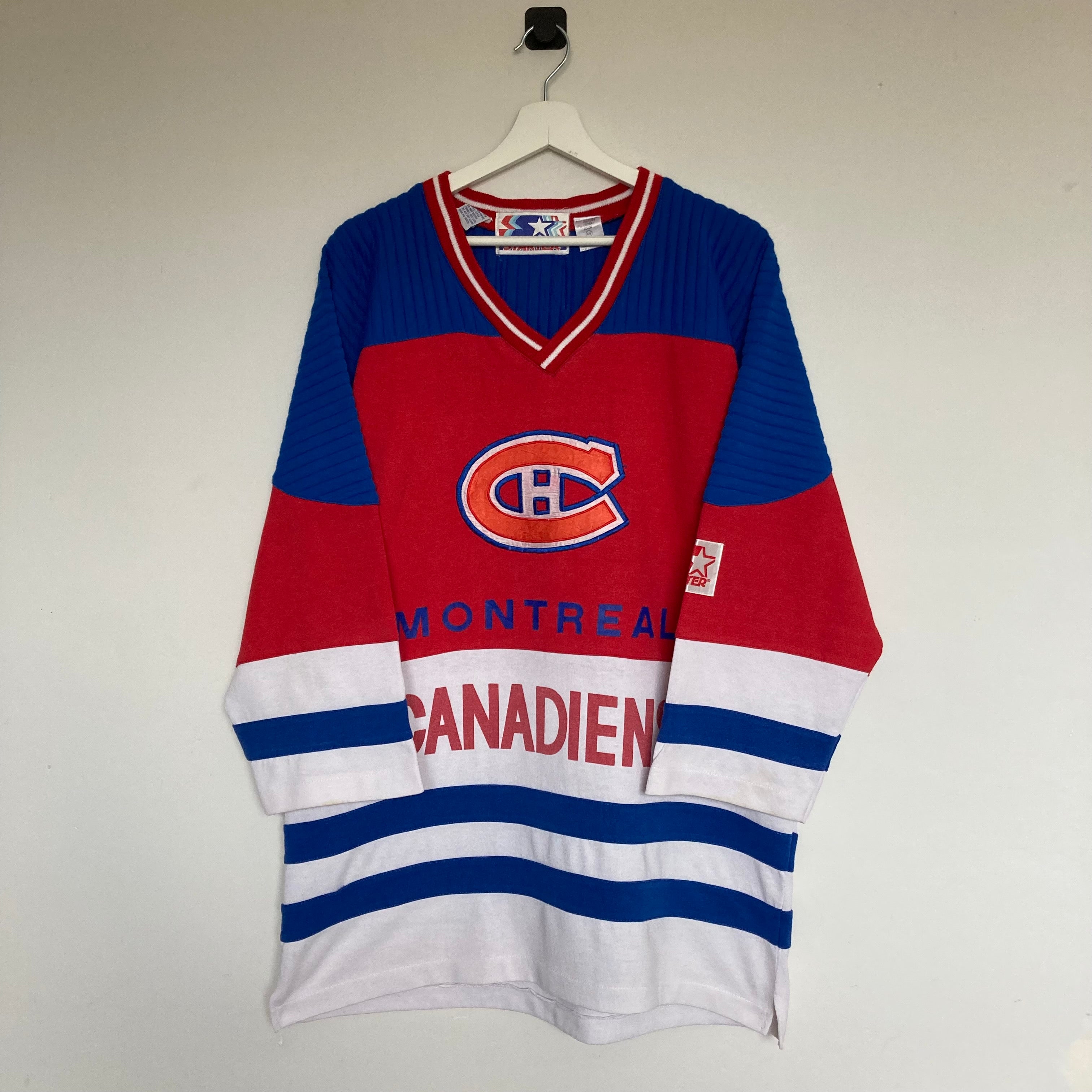Maillot Vintage Des Canadiens De Montréal Patrick Roy #33 - Taille M, 100% Polyester, Années 90 (occasion)