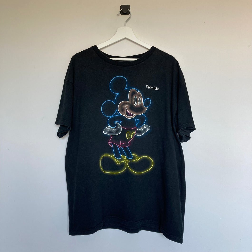 T-shirt vintage 90's Mickey Florida / Disney (XL ou M/L oversize)