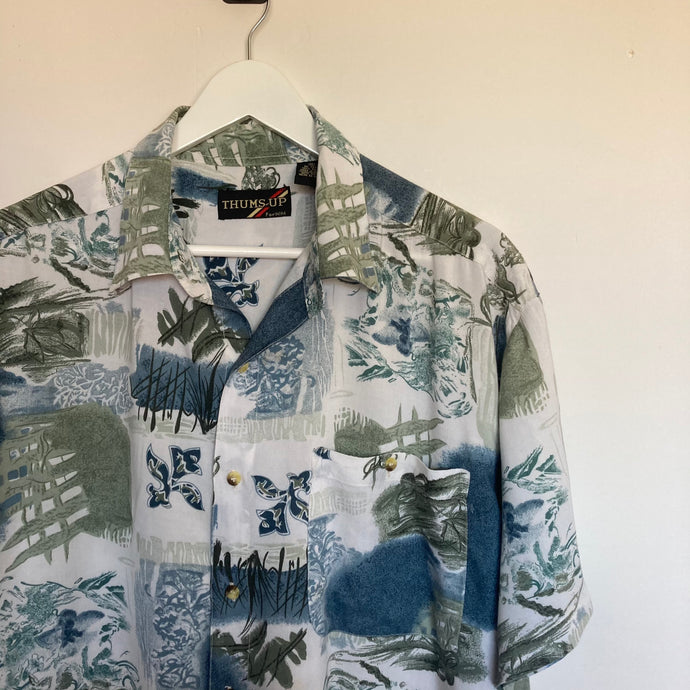 chemise hawaienne vintage à fleurs ou à motifs homme - magnum