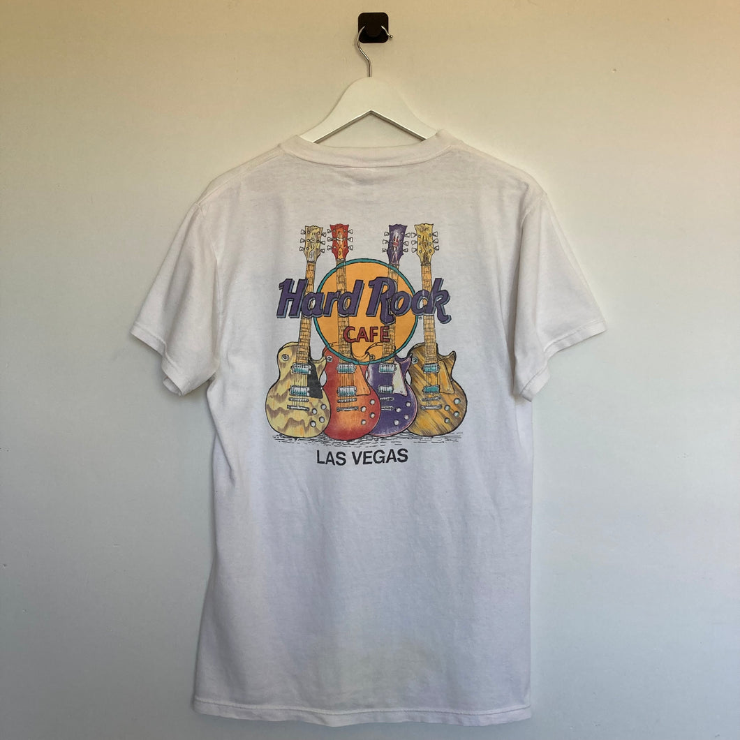 T-shirt blanc vintage 90’s Hard Rock Café Las Vegas