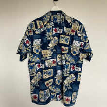 Charger l&#39;image dans la galerie, Chemise hawaïenne vintage à fleurs et à motifs pour homme - coupe oversized et large
