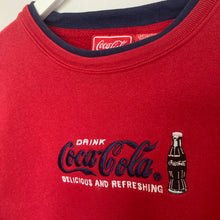 Charger l&#39;image dans la galerie, Sweat Coca-Cola vintage officiel (XS/S/M femme)
