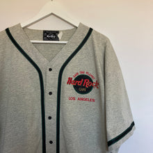 Charger l&#39;image dans la galerie, T-shirt baseball vintage 80’s Hard Rock Café Los Angeles - Made in USA 
