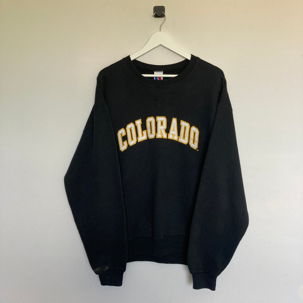 Sweatshirt vintage Russell Athletic Colorado (L)