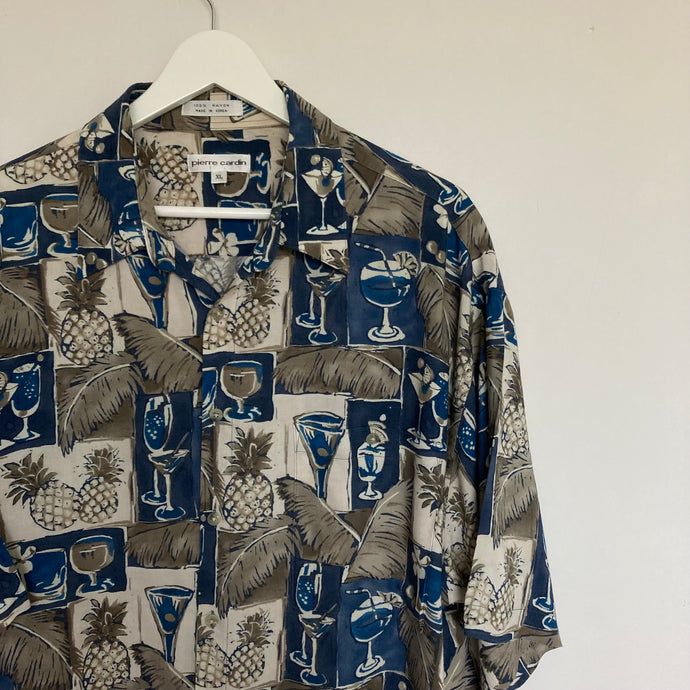 chemise hawaienne vintage à fleurs ou à motifs homme - magnum