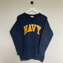 Charger l&#39;image dans la galerie, Sweatshirt vintage Navy US (S)
