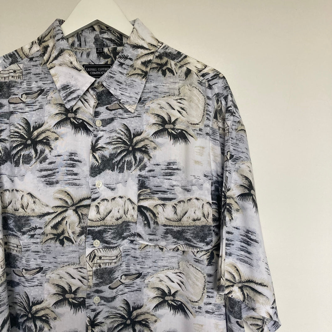 Chemise hawaïenne à motifs (2XL)