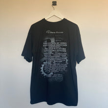 Charger l&#39;image dans la galerie, T-shirt noir imprimé au dos Amphi Festival (XL)
