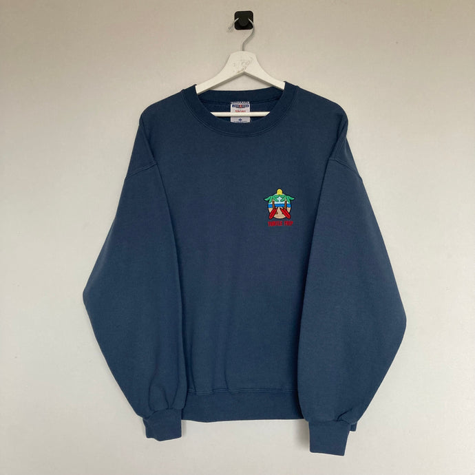     sweat-turtle-frip-vintage-bleu-oversize