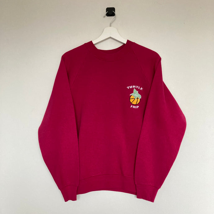    sweat-turtle-frip-vintage-oversize-rose-homme