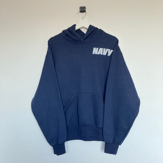 sweat-vintage-a-capuche-bleu-usa-navy