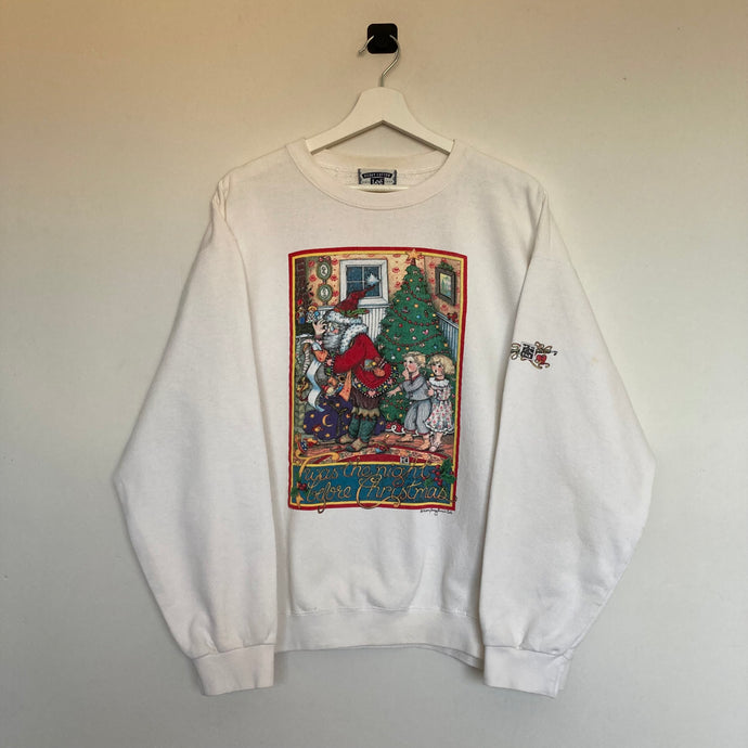sweat-vintage-de-noel-blanc-homme-90s-made-in-usa