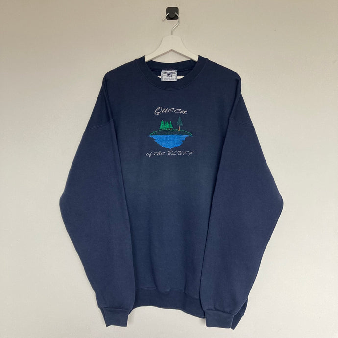 sweat-vintage-homme-marine-90s