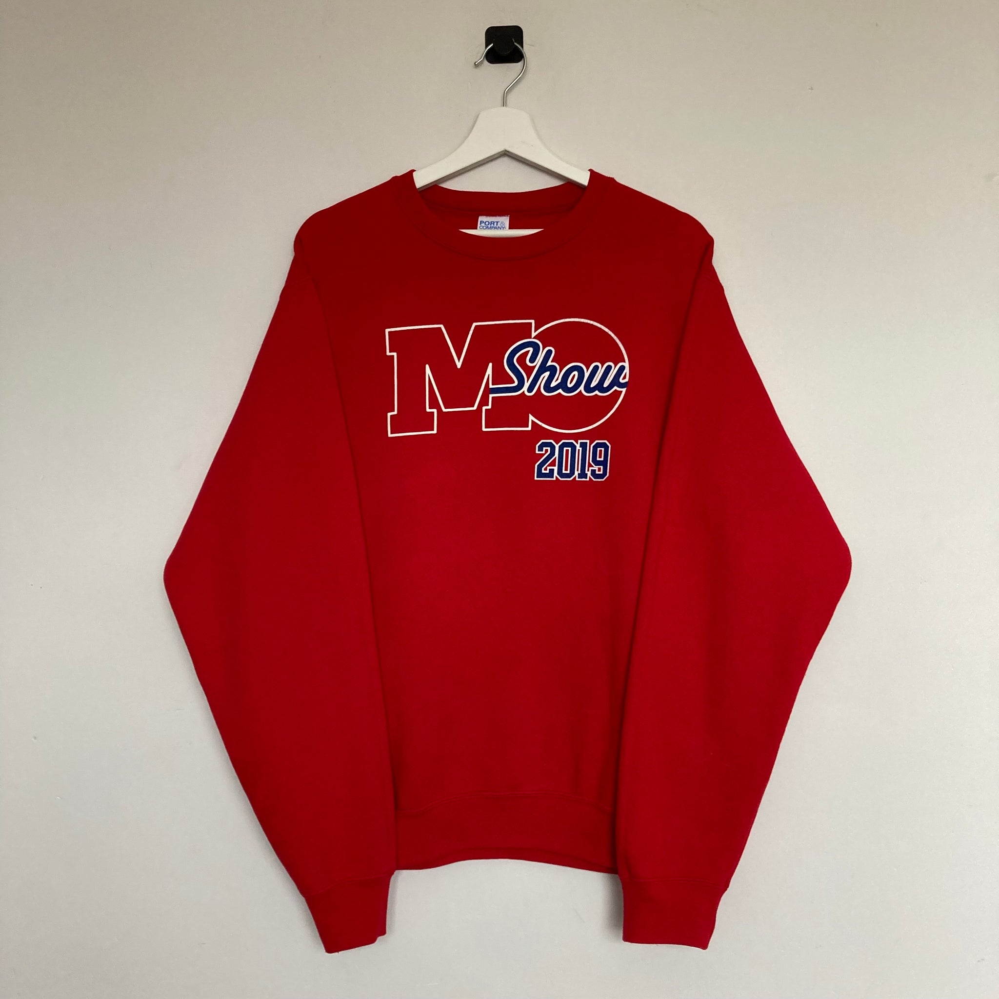 Sweat Vintage Années 90 Col Rond Ski Pingouins - Taille S Petite Coupe
