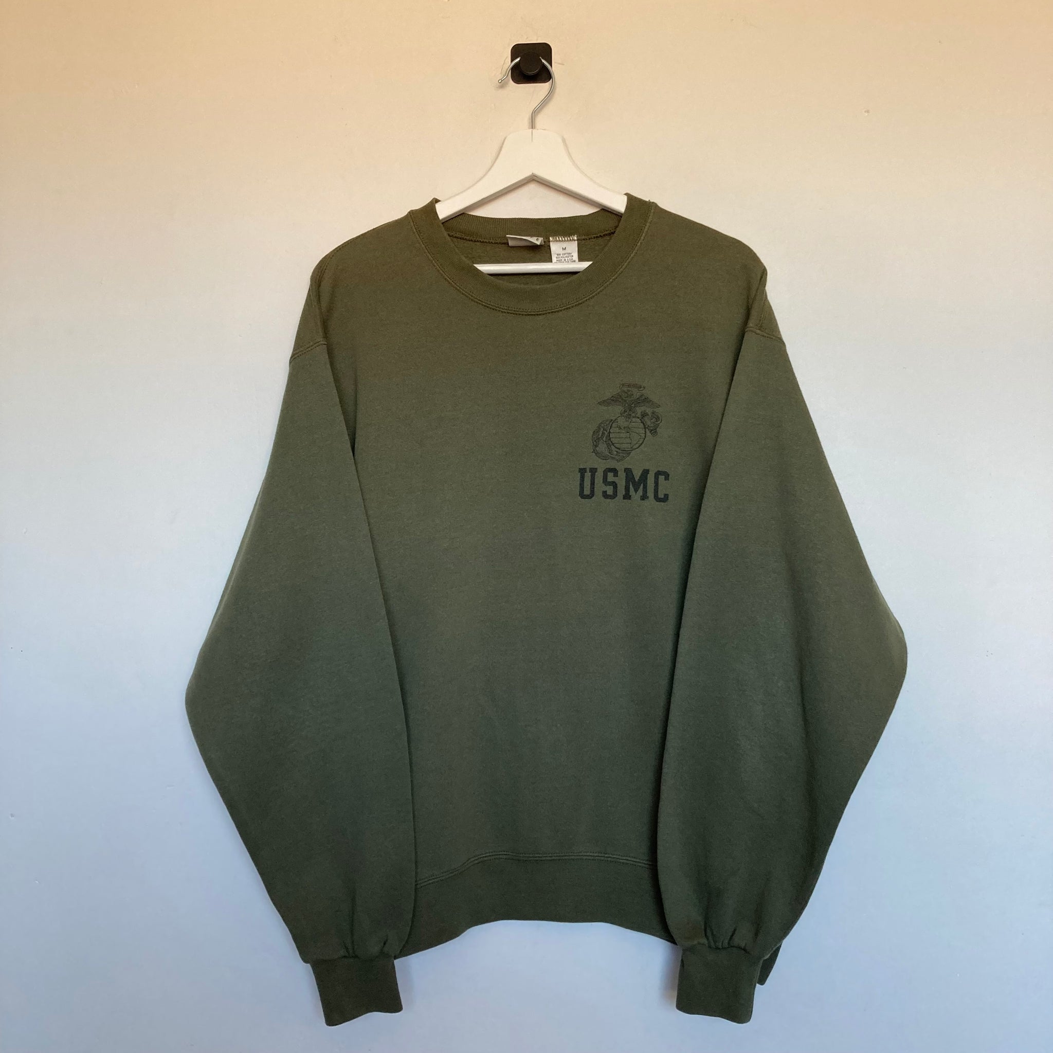 Sweat USMC kaki vintage - Armée américaine – Turtle Frip