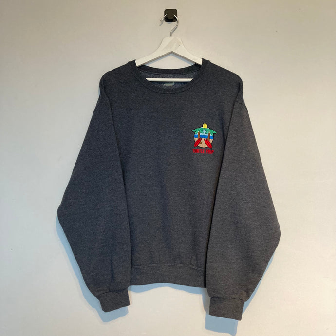     sweat-vintage-turtle-frip-homme-oversize-gris