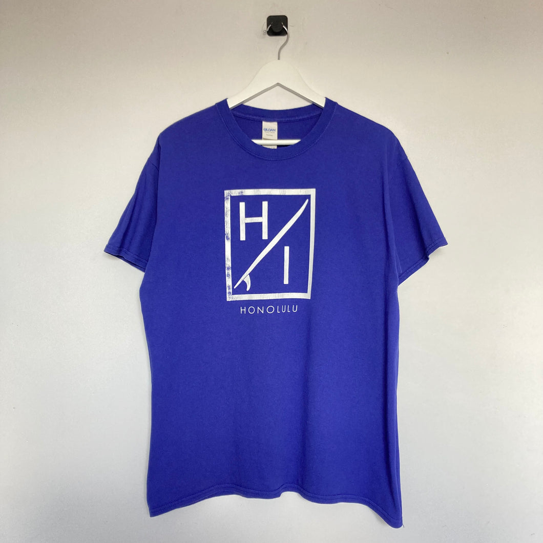     t-shirt-vintage-homme-bleu-a-imprime