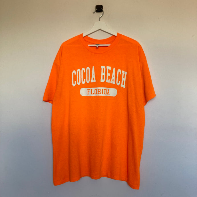     t-shirt-vintage-homme-orange-a-imprime-usa-souvenir-tee