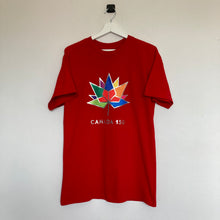 Charger l&#39;image dans la galerie,     t-shirt-vintage-homme-rouge-imprime-canada

