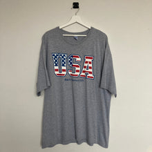 Charger l&#39;image dans la galerie, T-shirt graphique USA gris (2XL)

