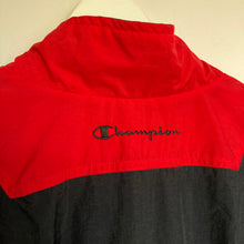 Charger l&#39;image dans la galerie, veste-champion-vintage-track-jacket-noir-et-rouge
