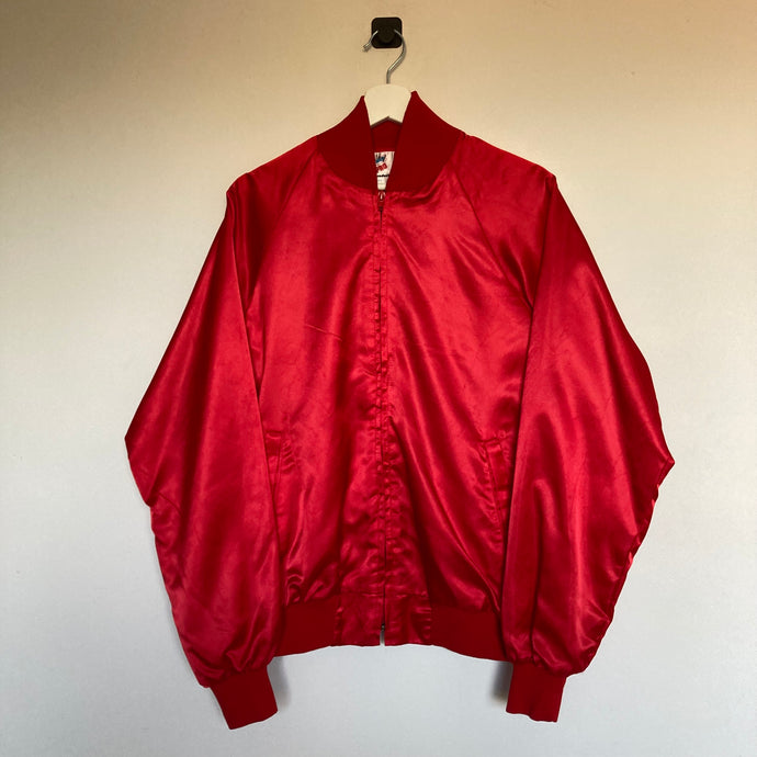 veste-vintage-rouge-imprime-au-dos-made-in-usa