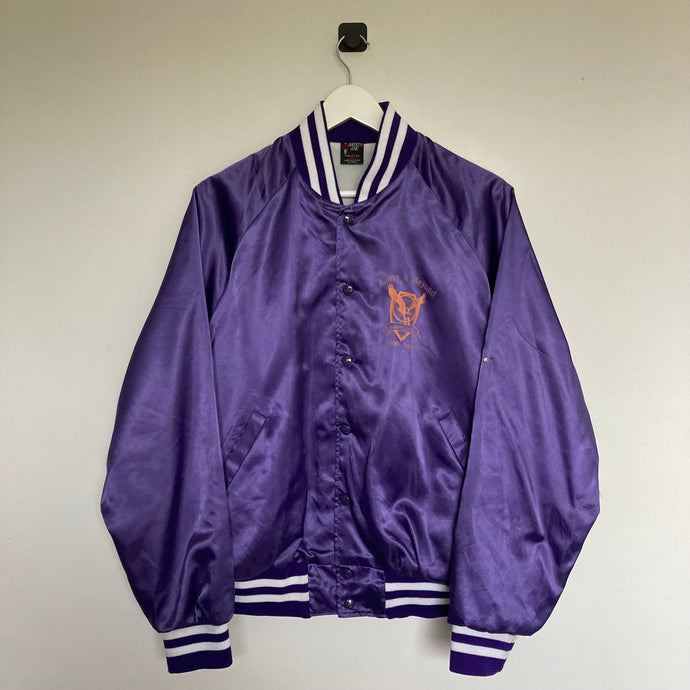 Veste vintage en satin Made in USA